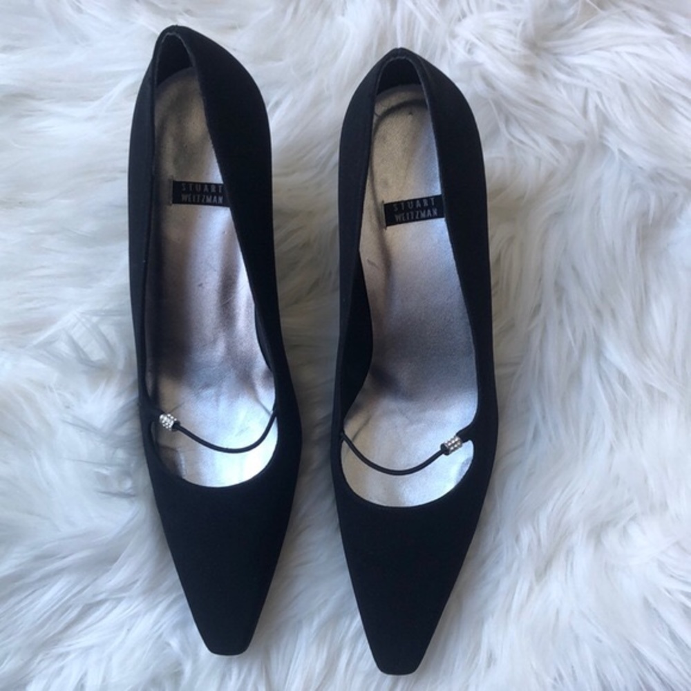 Stuart Weitzman Rhinestone heel - Picture 4 of 8